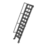 Ladder Ships Alaco Mezzanine-M60FH