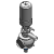 Standard, Balanced Both Plugs, Spiral Clean None, No Leakage Chamber Cleaning, DN-100 - Mixproof Valve