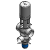 Standard, Balanced Lower Plug, Spiral Clean Both Plugs, No Leakage Chamber Cleaning, DN-100 - Mixproof Valve