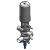 Standard, Balanced None, Spiral Clean Both Plugs, Spiral Clean Leakage Chamber, DN-50 - Mixproof Valve