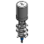 Standard, Balanced None, Spiral Clean Both Plugs, Spiral Clean Leakage Chamber, 2 1/2-Inch - Mixproof Valve