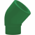 BR PP-RCT Elbow 45° f-m green
