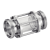 Model 62423 - In-line sight flow indicator male ends - Stainless steel 316L
