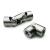 DIN808 - Stainless Steel-Universal joints with friction bearing, Form DG double, with friction bearing, without keyway