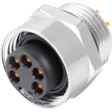 7/8", series 820, Automation Technology - Data Transmission - female panel mount connector