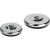 B0371 - Teller für Stellfüße mit Gummiauflage aus Stahl oder Edelstahl