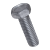 BN 598 - Hex head screws fully threaded (DIN 933; ISO 4017), aluminum, plain