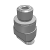 吸盘橡胶+带固定螺钉组件VSPG-*E*A（椭圆）