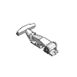 SC-37861 - Flexible Pull T-Handle Draw Latch & Keeper