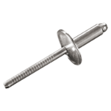 Standard blind rivet big head stainless steel A2 - stainless steel A2
