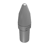 BH34A_D - 定位销-带肩型/无肩型·外螺纹型-焊接夹具用·炮弹形