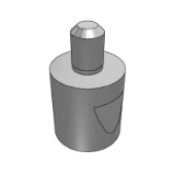 BR36A_F - 定位销-螺栓固定型·环槽型/切口/平面加工型-大/小头平头型