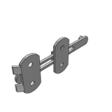 LA07JL - 机械防护栏-不锈钢门锁