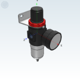 EG03AB-AC - 气源处理原件-调压过滤器