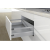 ArciTech Pot-and-pan drawer set with lengthwise railing, including Actro drawer runner, 40 kg, H 186/ 94, silver - ArciTech Pot-and-pan drawer set with lengthwise railing, including Actro drawer runner, 40 kg, H 186/ 94, silver