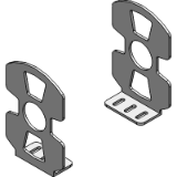 Mounting Brackets - Steel - Locking