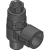 124GA - Pilot operated check valve NPT thread