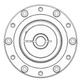 RGU1610A-C240_11 - Input shaft hole diameter-11