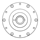 RGU2510A-C150_22 - Input shaft hole diameter-22