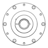 RGU2510A-C150_24 - Input shaft hole diameter-24