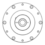 RGU2510A-C190-A90_16 - Input shaft hole diameter-16