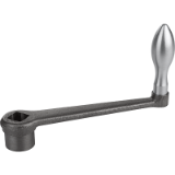 K0685 - Crank handles straight similar to DIN 469