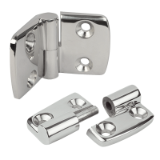 K1345 - Hinges, stainless steel lift-off, left