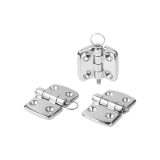 K1964 - Hinges stainless steel, separable, dismountable