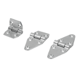 K1441 - Hinges steel  maintenance-free