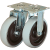 K1760 - Rodillos guía y ruedas fijas de chapa de acero, versión pesada