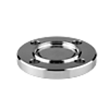 2.4.4.3 ASME BPE - Aseptic blind flange with groove DIN 11864-2-A/DIN 11853-2