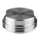 2.2.4 Blind threaded connecting piece (male part) DIN 11864-1-A/DIN 11853-1