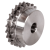 MAE-ZKR-ZRR-16B-2 - ZRR 标准带轮毂双排链轮，不锈钢材质，ISO 16 B-2, 节距 1“ x 17.02mm
