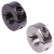 MAE-GET-KLR-GEWINDE - Shaft Collars, Clamp Collars with Thread, Double-Split, Steel black oxide finish and Stainless Steel