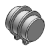 NSFRRGA, SFRRGA, PSFRRGA, SSFRRGA, AHFRRGA - Rotary Shafts - Retaining Ring Grooves on Both Ends - Retaining Ring Groove Outside Datum