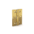 7273665 - Brass hinges - 6 holes A