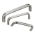 Series EF | Industrial Handles - Bow handles / machine handles for industrial equipment: stainless steel, oval
