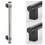 Series U5| Industrial Handles - Tubular handles / machine handles for industrial equipment: stainless steel, aluminum, plastic / polyamide, round