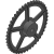 20B-1 (31,75 x 19,56 mm) - Cast iron sprockets (DIN 8187 ISO/R 606)