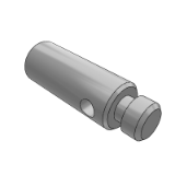 AADOJR,AADPJRL,AADQSSR,AADWSSRL - Guide shaft with through-pass type - normal grade - one end external thread with retracting slot type