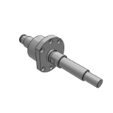 AIX - Ball screw support assembly - Precision ball screw - Standard nut type - diameter 25 lead 5/10