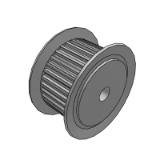 CBHA,CBHTA,CBHTK - Synchronous pulley - keyless high torque synchronous pulley - S3M type with standard keyless bushing (with centering function)