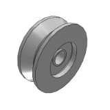 CCVQN,CCVQB,CCVQG - Directional roller V-row groove 90 degree type/pulley (for wire) type