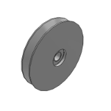 CCVRN,CCVRB,CCVRG,CCVRA - Directional roller V-row groove 60 degree type/pulley (for wire) type