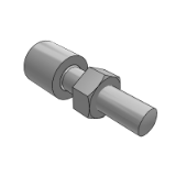 DBAUMH,DBAVMN,DBAWA,DBAXMH,DBAYMN,DBAZA - Positioning guide part - adjusting screw assembly - knurled knob type