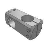HDKDTR,HDMDTR,HDBQLY,HDBWS - Strut fixing clip base - simple strut fixing clip - orthogonal type with the same diameter