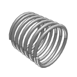 LBSL,LBSTT - Spring/gas spring-Compression spring-outer diameter reference stainless steel type