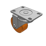 HEKNEM - Flat-bottom movable type-medium and light load type-AGV auxiliary caster with high cost performance