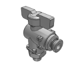 FFVCEB - Quick connector - ball valve series - Elbow ball valve