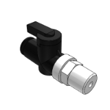 FFVCS - Quick connector - ball valve series - straight pipe ball valve